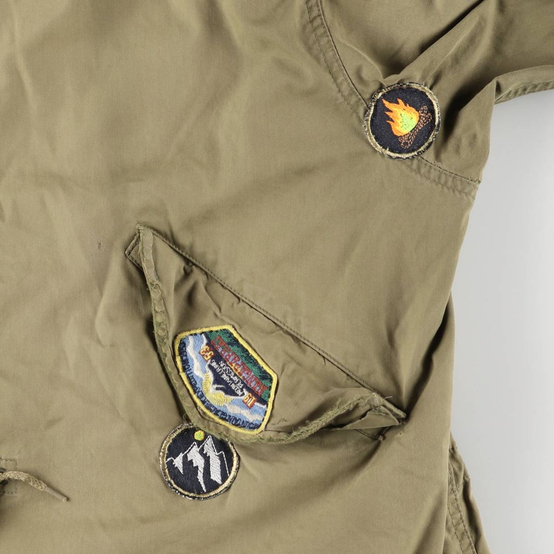 Authentic 1950'S US Military M-51 Custom Field Parka/Mod Coat, Made in USA, Large, Men's Size L, Vintage unclear Khaki type Vintage Second Hand