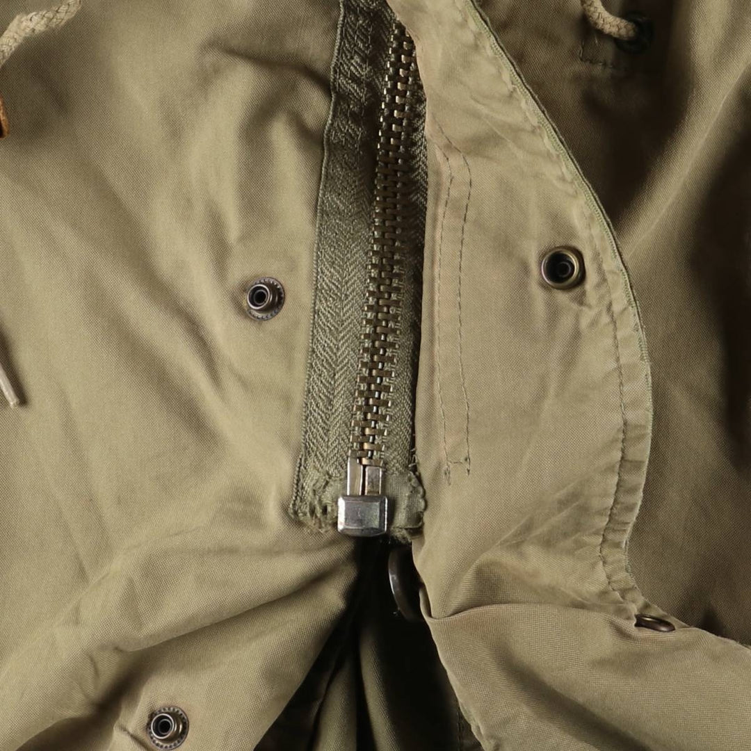 Authentic 1950'S US Military M-51 Custom Field Parka/Mod Coat, Made in USA, Large, Men's Size L, Vintage unclear Khaki type Vintage Second Hand