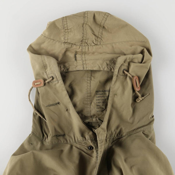 Authentic 1950'S US Military M-51 Custom Field Parka/Mod Coat, Made in USA, Large, Men's Size L, Vintage unclear Khaki type Vintage Second Hand