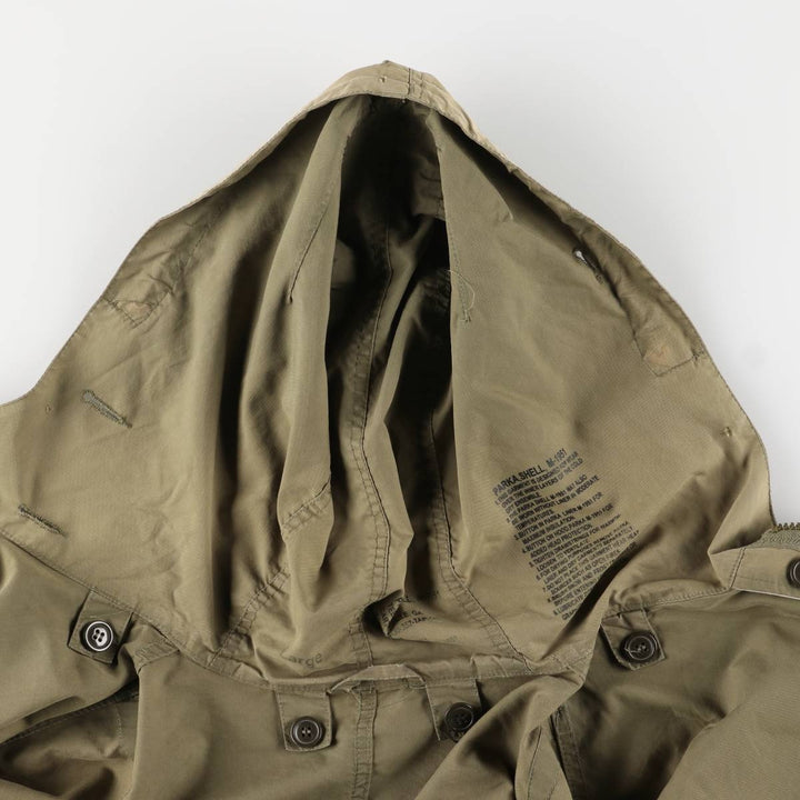 Authentic 1950'S US Military M-51 Custom Field Parka/Mod Coat, Made in USA, Large, Men's Size L, Vintage unclear Khaki type Vintage Second Hand
