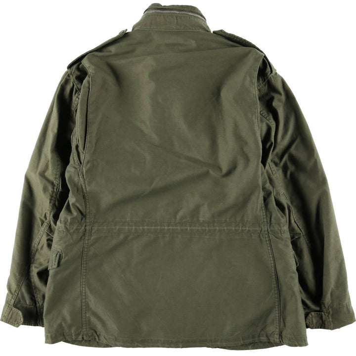 1960'S US Military M-65 2nd Class Military Field Jacket, Made in USA, Regular Medium, Men's Size M, Vintage unclear Khaki type Vintage Second Hand