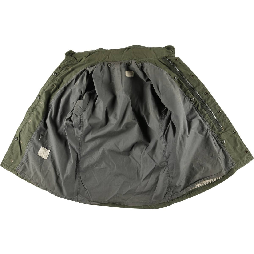 1960'S US Military M-65 2nd Class Military Field Jacket, Made in USA, Regular Medium, Men's Size M, Vintage unclear Khaki type Vintage Second Hand