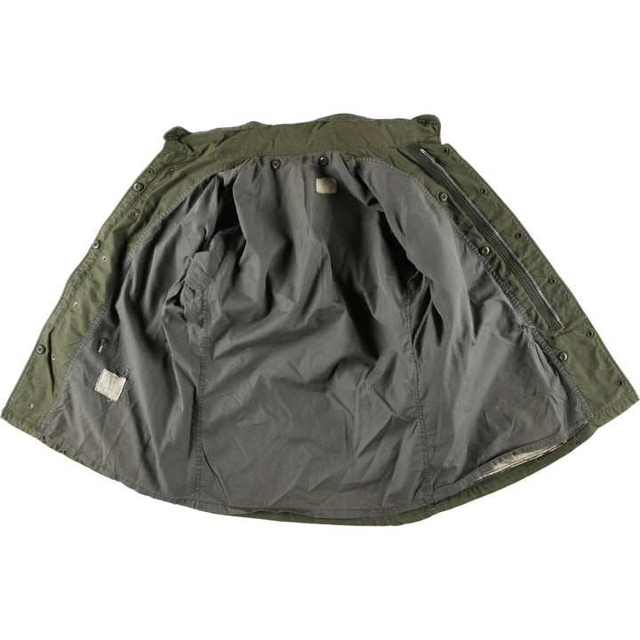 1960'S US Military M-65 2nd Class Military Field Jacket, Made in USA, Regular Medium, Men's Size M, Vintage unclear Khaki type Vintage Second Hand