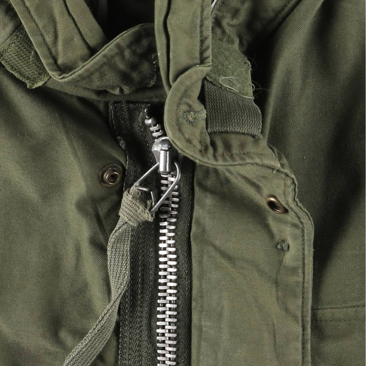 1960'S US Military M-65 2nd Class Military Field Jacket, Made in USA, Regular Medium, Men's Size M, Vintage unclear Khaki type Vintage Second Hand