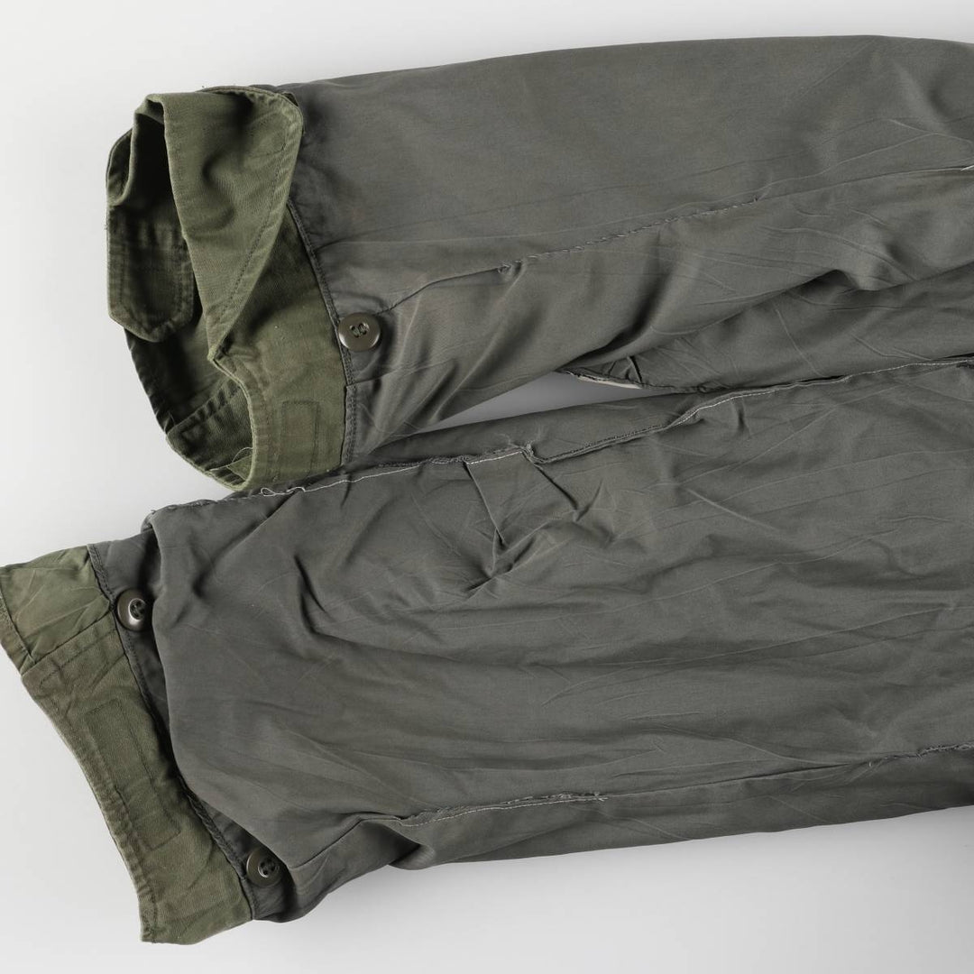 1960'S US Military M-65 2nd Class Military Field Jacket, Made in USA, Regular Medium, Men's Size M, Vintage unclear Khaki type Vintage Second Hand