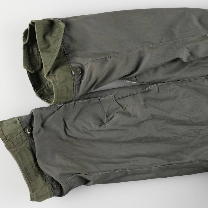 1960'S US Military M-65 2nd Class Military Field Jacket, Made in USA, Regular Medium, Men's Size M, Vintage unclear Khaki type Vintage Second Hand