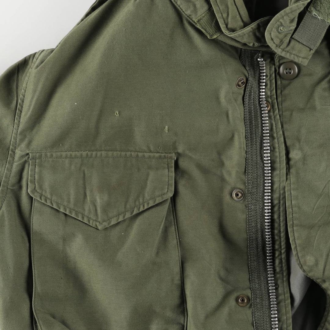 1960'S US Military M-65 2nd Class Military Field Jacket, Made in USA, Regular Medium, Men's Size M, Vintage unclear Khaki type Vintage Second Hand
