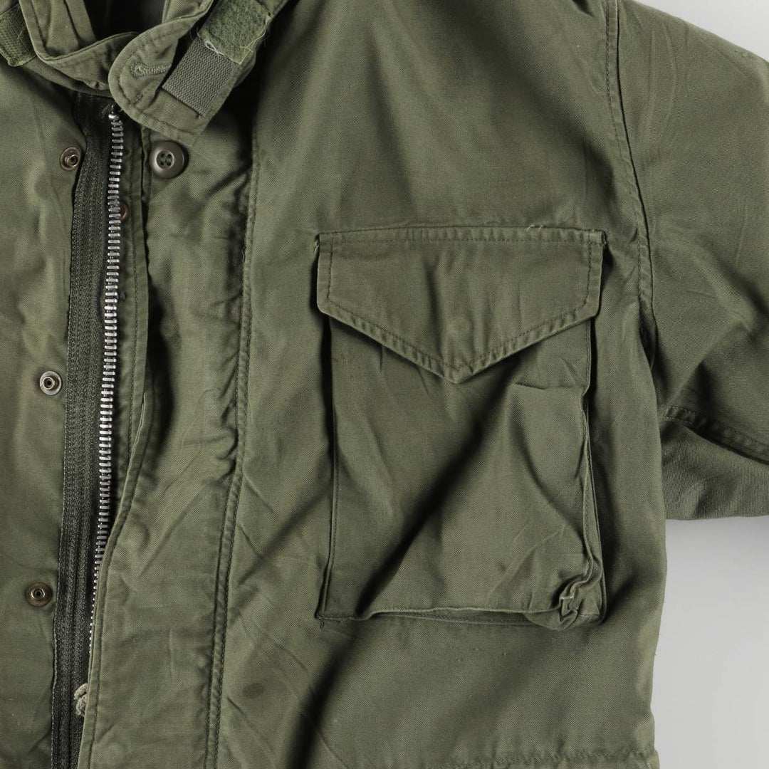 1960'S US Military M-65 2nd Class Military Field Jacket, Made in USA, Regular Medium, Men's Size M, Vintage unclear Khaki type Vintage Second Hand