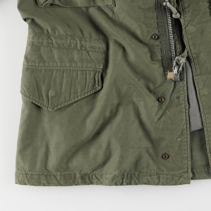 1960'S US Military M-65 2nd Class Military Field Jacket, Made in USA, Regular Medium, Men's Size M, Vintage unclear Khaki type Vintage Second Hand