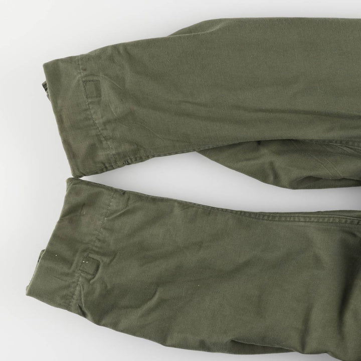 1960'S US Military M-65 2nd Class Military Field Jacket, Made in USA, Regular Medium, Men's Size M, Vintage unclear Khaki type Vintage Second Hand