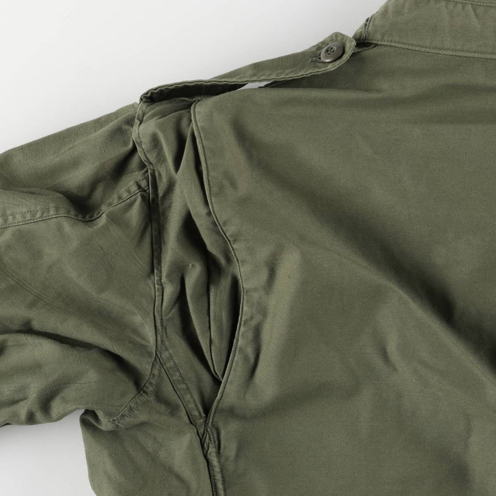 1960'S US Military M-65 2nd Class Military Field Jacket, Made in USA, Regular Medium, Men's Size M, Vintage unclear Khaki type Vintage Second Hand