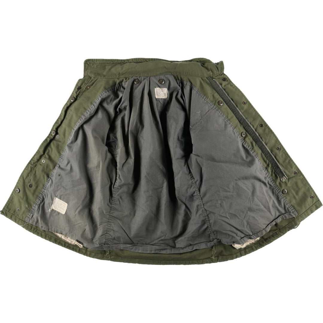 1960'S US Military M-65 2nd Class Military Field Jacket, Made in USA, Short-Small, Men's Size Small, Vintage unclear Khaki type Vintage Second Hand