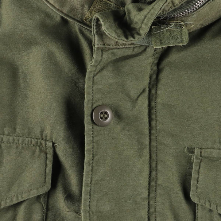 1960'S US Military M-65 2nd Class Military Field Jacket, Made in USA, Short-Small, Men's Size Small, Vintage unclear Khaki type Vintage Second Hand