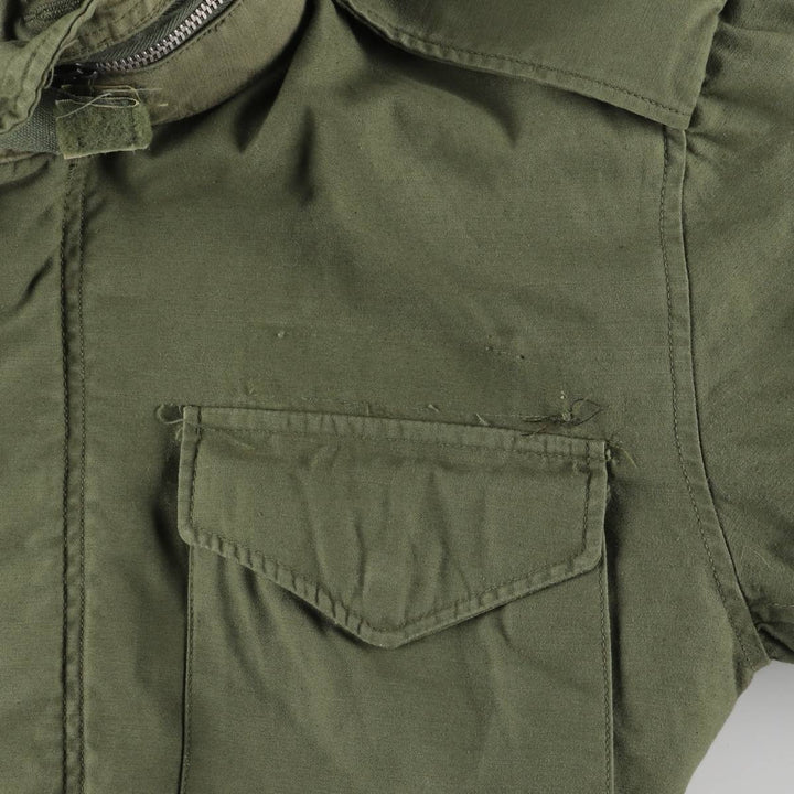 1960'S US Military M-65 2nd Class Military Field Jacket, Made in USA, Short-Small, Men's Size Small, Vintage unclear Khaki type Vintage Second Hand