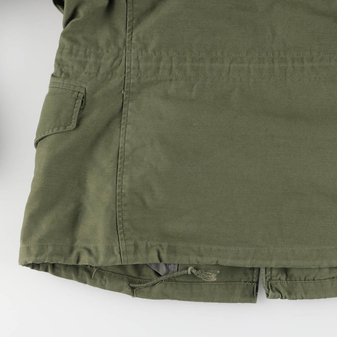 1960'S US Military M-65 2nd Class Military Field Jacket, Made in USA, Short-Small, Men's Size Small, Vintage unclear Khaki type Vintage Second Hand