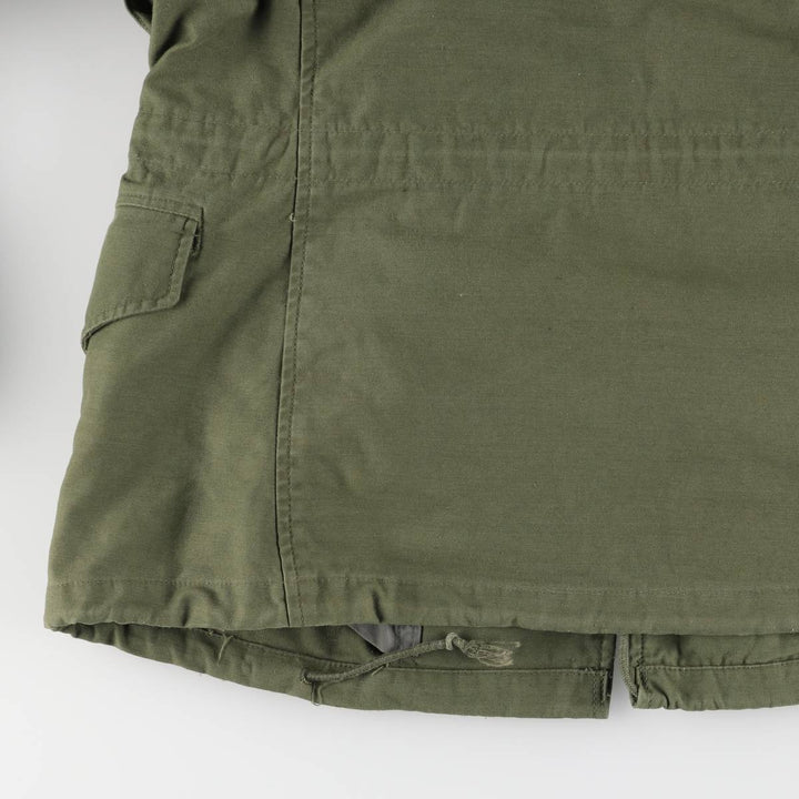 1960'S US Military M-65 2nd Class Military Field Jacket, Made in USA, Short-Small, Men's Size Small, Vintage unclear Khaki type Vintage Second Hand