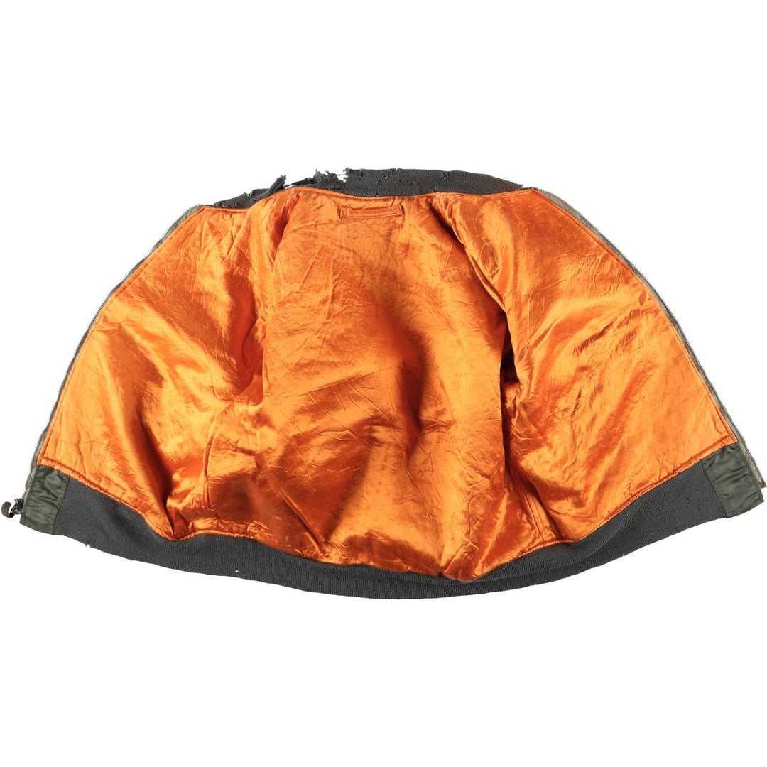 Vintage US Army L-2B Military Flight Jacket, Large, Men's Size L unclear Khaki type Vintage Second Hand