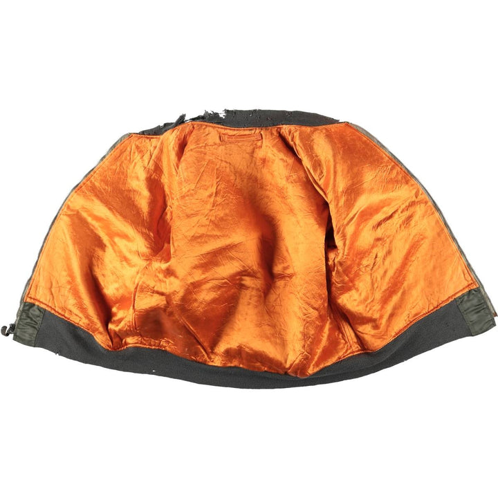 Vintage US Army L-2B Military Flight Jacket, Large, Men's Size L unclear Khaki type Vintage Second Hand