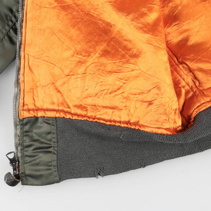 Vintage US Army L-2B Military Flight Jacket, Large, Men's Size L unclear Khaki type Vintage Second Hand