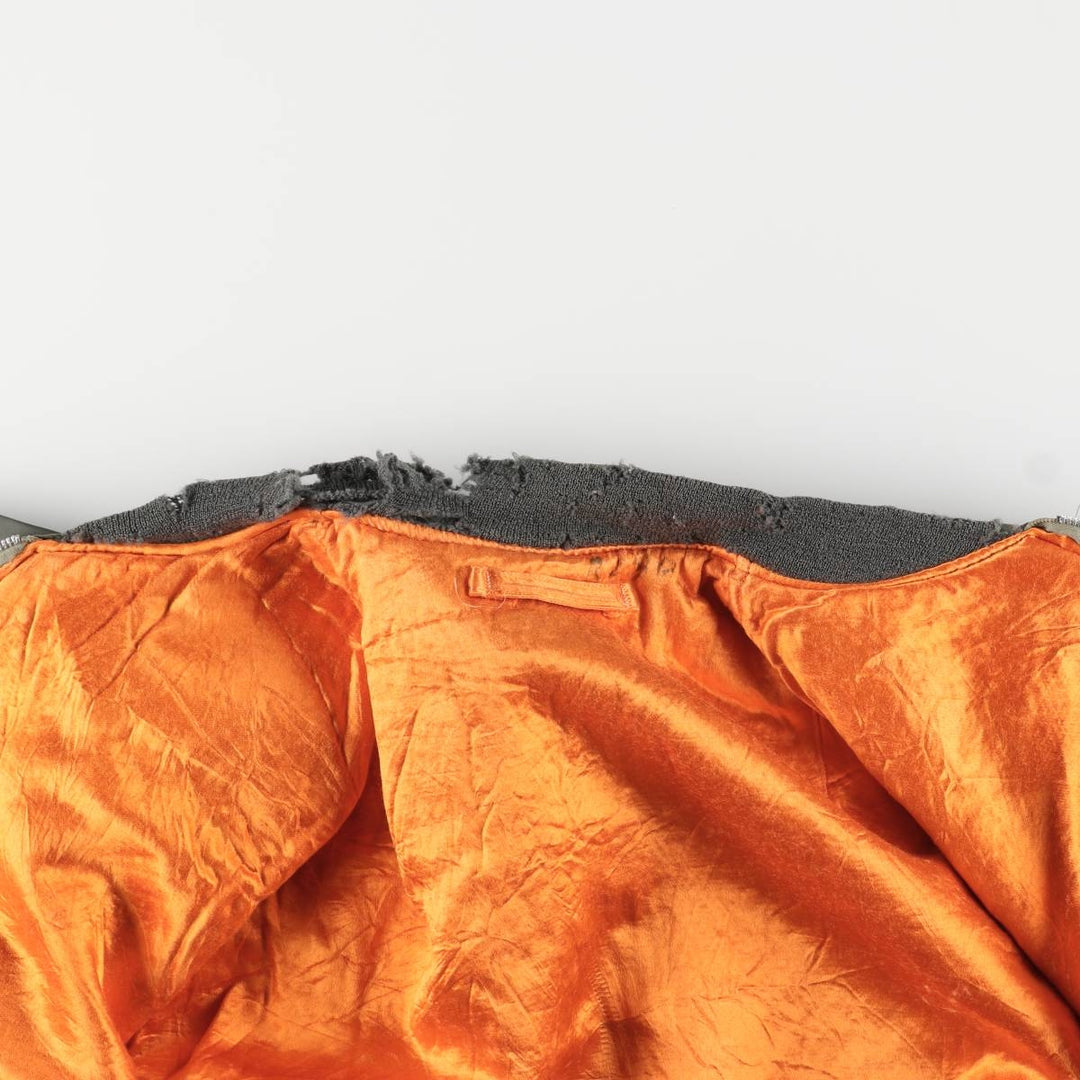 Vintage US Army L-2B Military Flight Jacket, Large, Men's Size L unclear Khaki type Vintage Second Hand