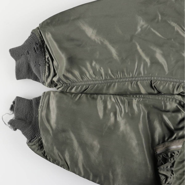 Vintage US Army L-2B Military Flight Jacket, Large, Men's Size L unclear Khaki type Vintage Second Hand