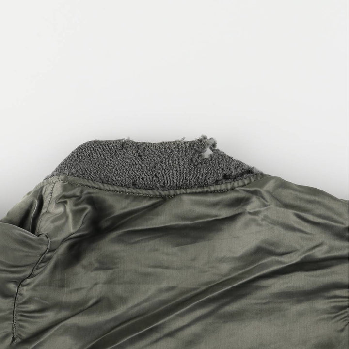 Vintage US Army L-2B Military Flight Jacket, Large, Men's Size L unclear Khaki type Vintage Second Hand