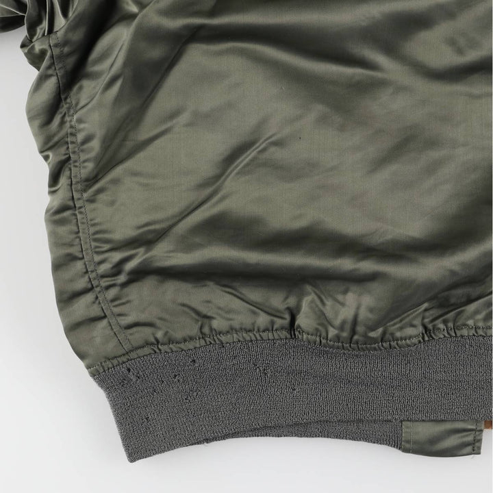 Vintage US Army L-2B Military Flight Jacket, Large, Men's Size L unclear Khaki type Vintage Second Hand