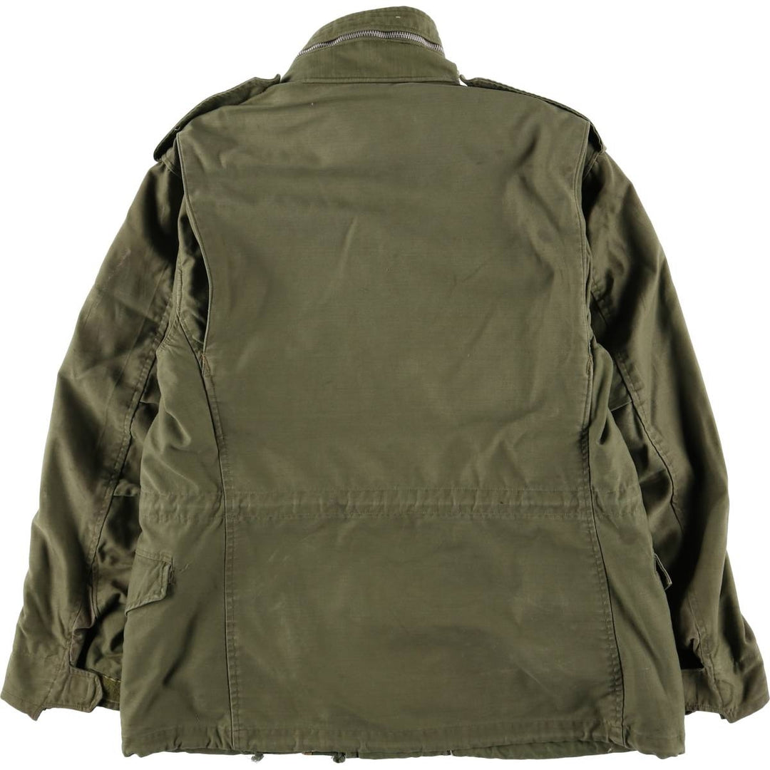 Vintage 1970'S US Army M-65 2nd Class Military Field Jacket, Men's Size Medium unclear Khaki type Vintage Second Hand