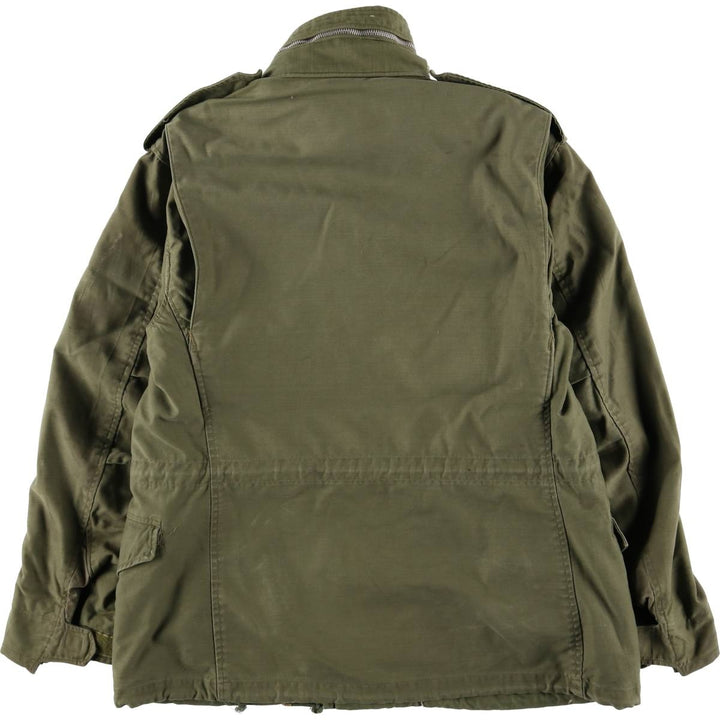 Vintage 1970'S US Army M-65 2nd Class Military Field Jacket, Men's Size Medium unclear Khaki type Vintage Second Hand
