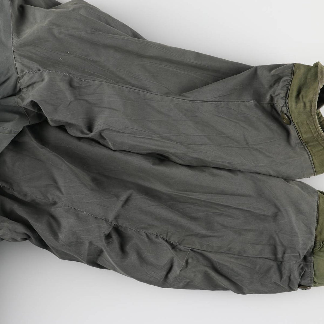 Vintage 1970'S US Army M-65 2nd Class Military Field Jacket, Men's Size Medium unclear Khaki type Vintage Second Hand