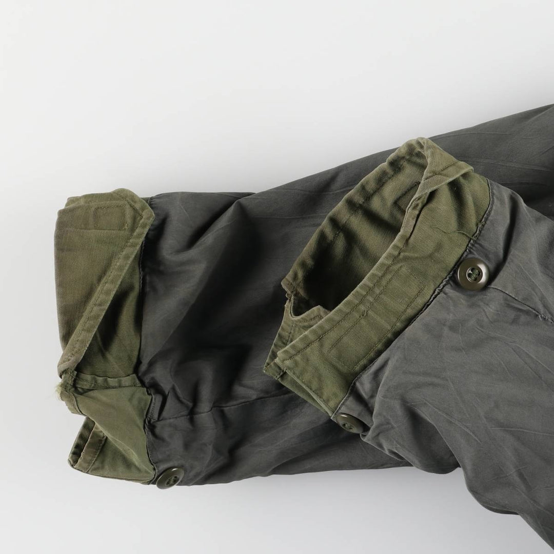 Vintage 1970'S US Army M-65 2nd Class Military Field Jacket, Men's Size Medium unclear Khaki type Vintage Second Hand