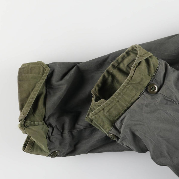 Vintage 1970'S US Army M-65 2nd Class Military Field Jacket, Men's Size Medium unclear Khaki type Vintage Second Hand