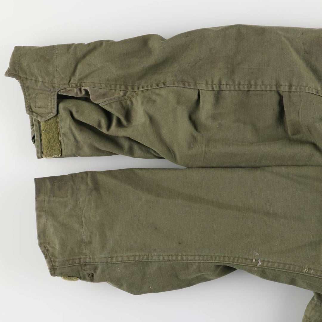 Vintage 1970'S US Army M-65 2nd Class Military Field Jacket, Men's Size Medium unclear Khaki type Vintage Second Hand