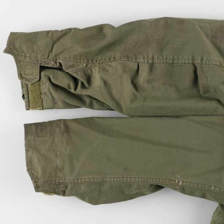 Vintage 1970'S US Army M-65 2nd Class Military Field Jacket, Men's Size Medium unclear Khaki type Vintage Second Hand