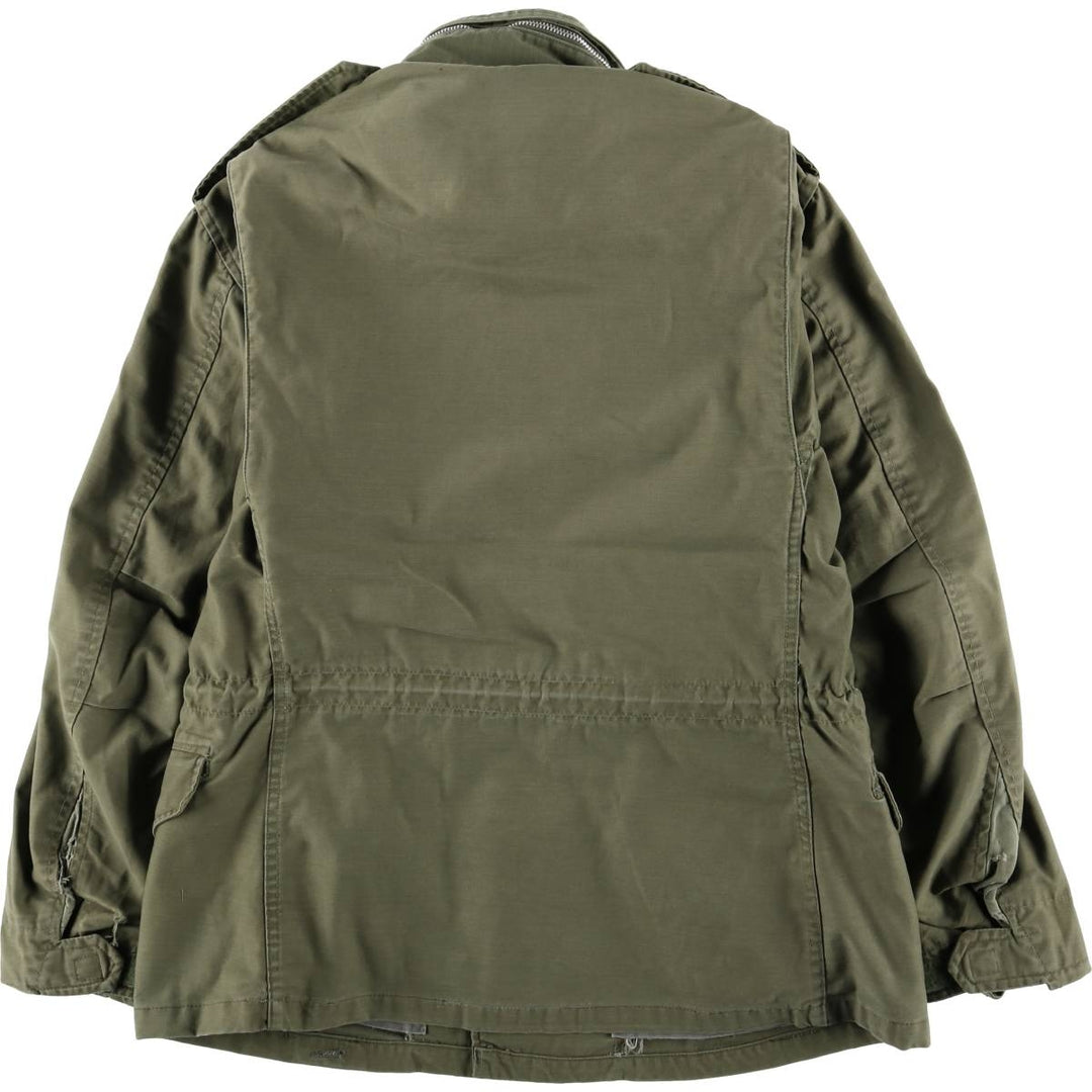 Vintage 1960s-1970'S US Army M-65 2nd Class Military Field Jacket, Men's Size Medium unclear Khaki type Vintage Second Hand