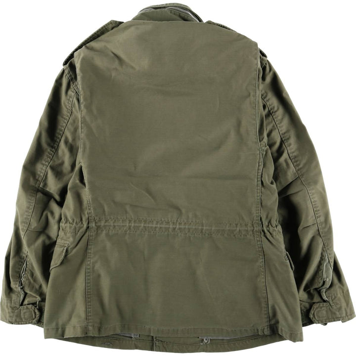 Vintage 1960s-1970'S US Army M-65 2nd Class Military Field Jacket, Men's Size Medium unclear Khaki type Vintage Second Hand