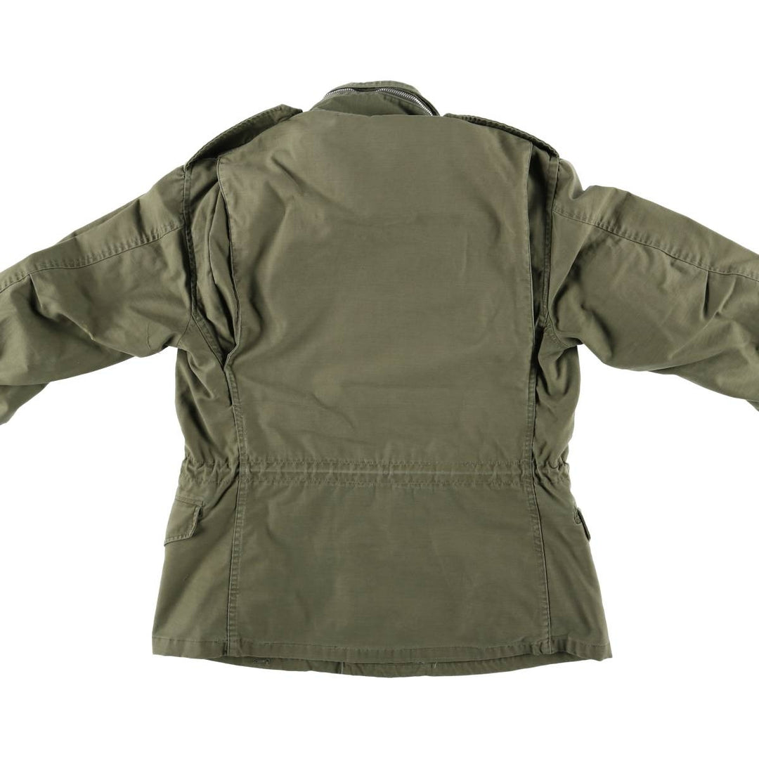 Vintage 1960s-1970'S US Army M-65 2nd Class Military Field Jacket, Men's Size Medium unclear Khaki type Vintage Second Hand