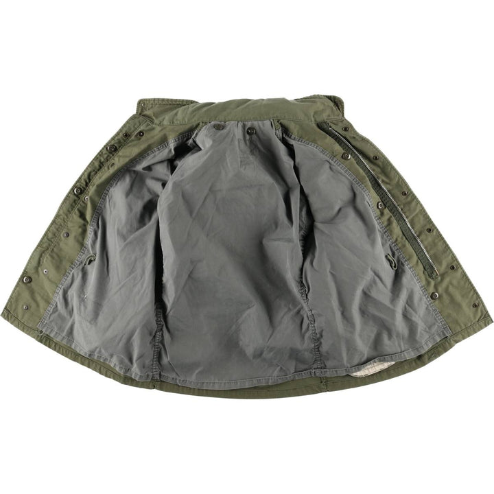 Vintage 1960s-1970'S US Army M-65 2nd Class Military Field Jacket, Men's Size Medium unclear Khaki type Vintage Second Hand