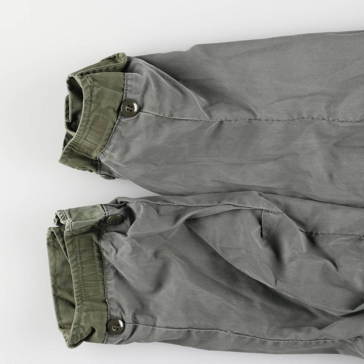 Vintage 1960s-1970'S US Army M-65 2nd Class Military Field Jacket, Men's Size Medium unclear Khaki type Vintage Second Hand