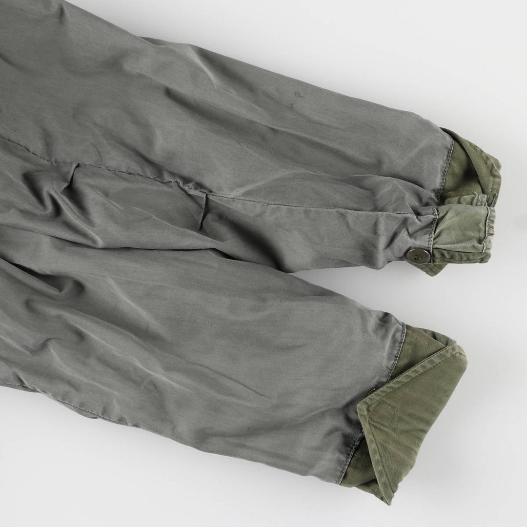 Vintage 1960s-1970'S US Army M-65 2nd Class Military Field Jacket, Men's Size Medium unclear Khaki type Vintage Second Hand