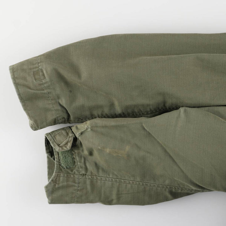 Vintage 1960s-1970'S US Army M-65 2nd Class Military Field Jacket, Men's Size Medium unclear Khaki type Vintage Second Hand