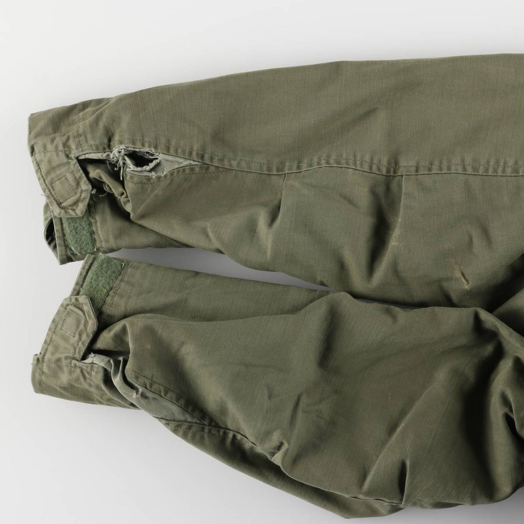 Vintage 1960s-1970'S US Army M-65 2nd Class Military Field Jacket, Men's Size Medium unclear Khaki type Vintage Second Hand