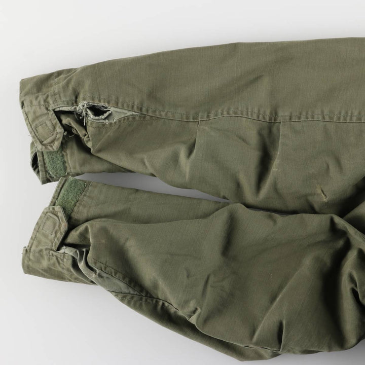 Vintage 1960s-1970'S US Army M-65 2nd Class Military Field Jacket, Men's Size Medium unclear Khaki type Vintage Second Hand