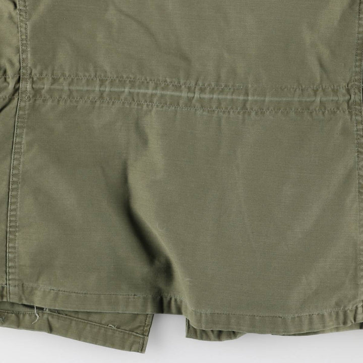 Vintage 1960s-1970'S US Army M-65 2nd Class Military Field Jacket, Men's Size Medium unclear Khaki type Vintage Second Hand