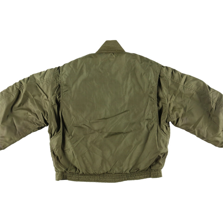 1960'S US Navy G-8 WEP Military Flight Jacket, Made in USA, Size 42L, Men's Size L, Vintage unclear Khaki type Vintage Second Hand