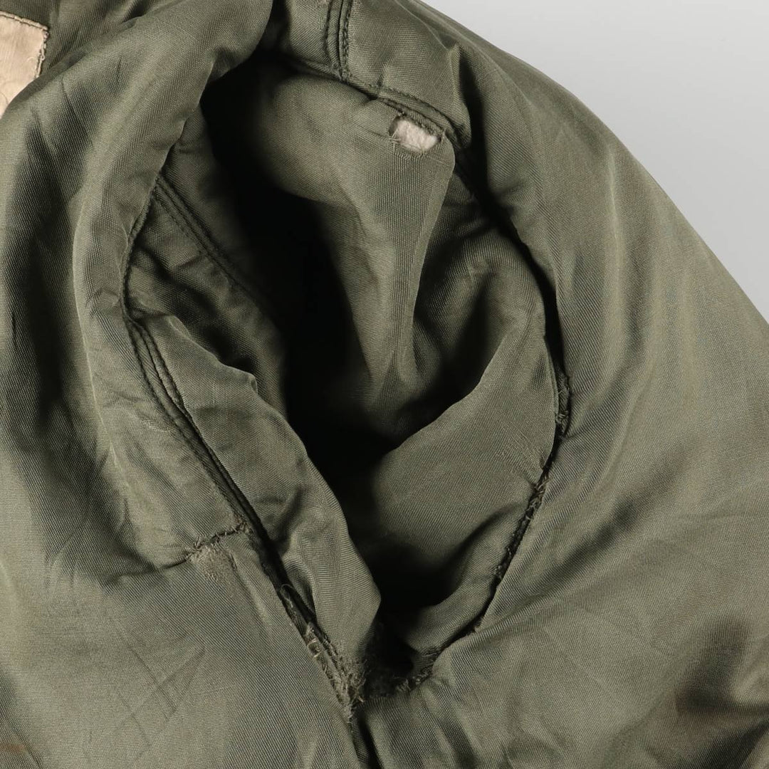 1960'S US Navy G-8 WEP Military Flight Jacket, Made in USA, Size 42L, Men's Size L, Vintage unclear Khaki type Vintage Second Hand