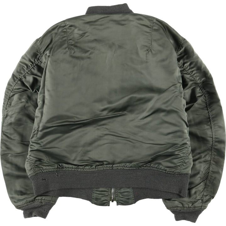 Vintage US Army L-2B Military Flight Jacket, Men's Size L unclear Khaki type Vintage Second Hand