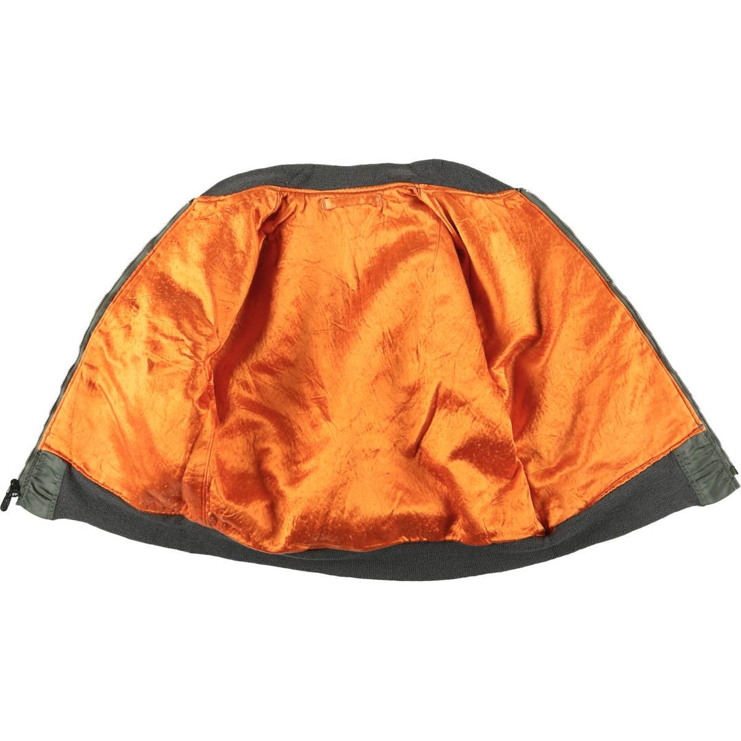 Vintage US Army L-2B Military Flight Jacket, Men's Size L unclear Khaki type Vintage Second Hand