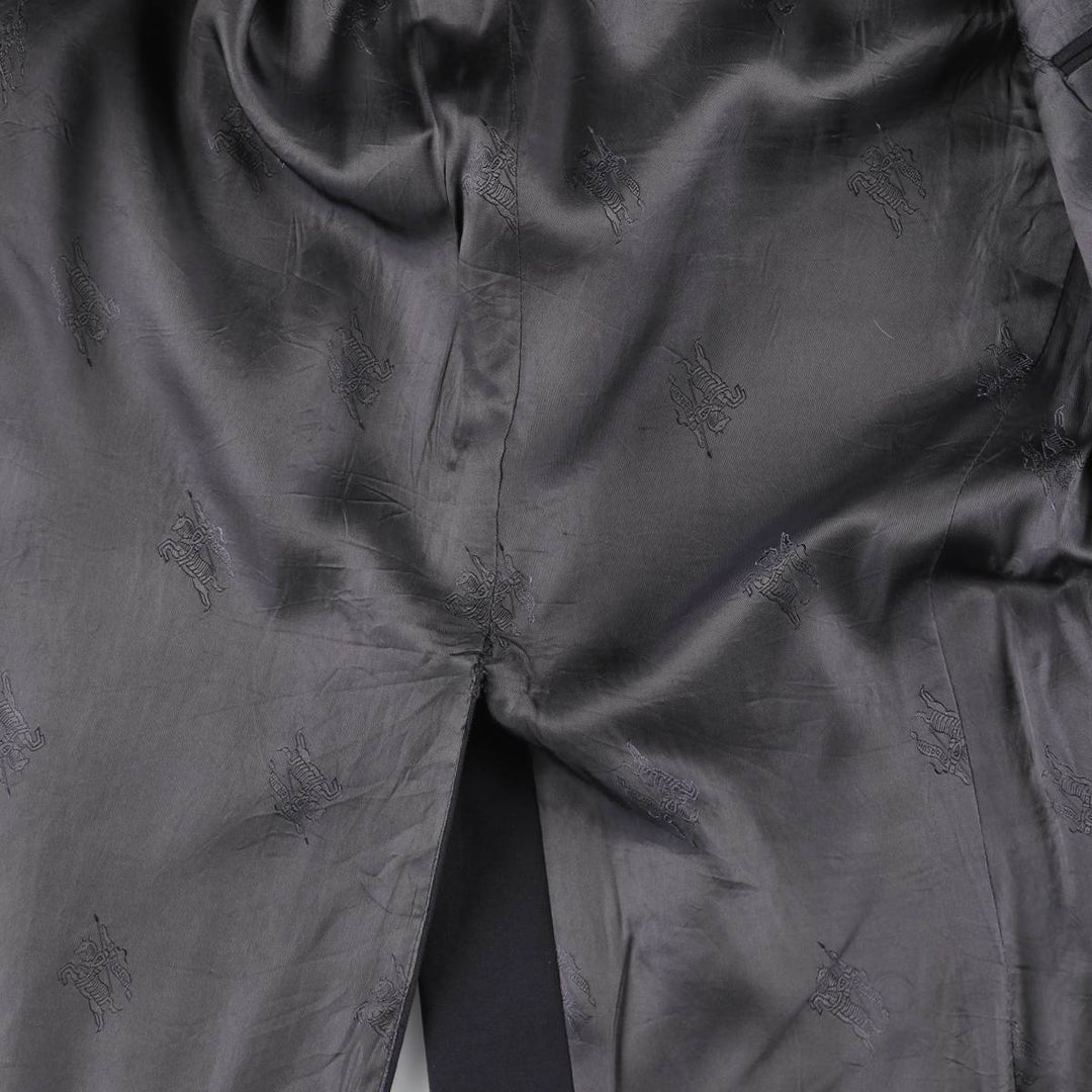 Burberry's wool tailored jacket, made in the USA, men's size M. wool navy blue type Vintage Second Hand