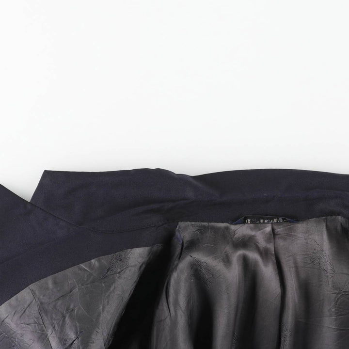 Burberry's wool tailored jacket, made in the USA, men's size M. wool navy blue type Vintage Second Hand